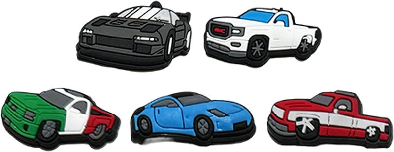 BOWNDY PVC Sports Cars Shoe Charms - Bulk Pack of Cute Random Charms - Image 4